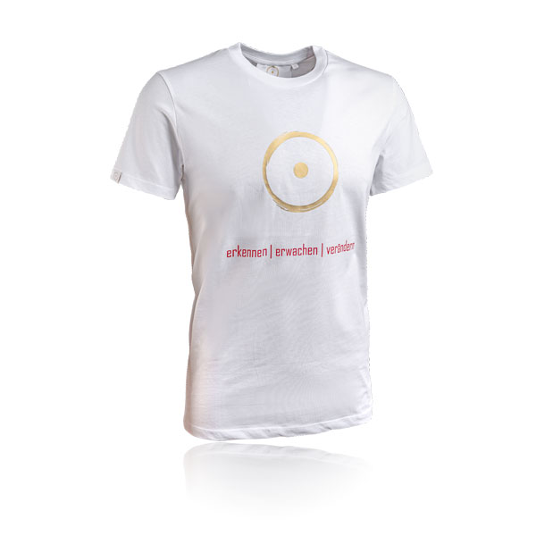 T-Shirt im Zeichen der Wahrheit - Bio-Qualität - Weiß
