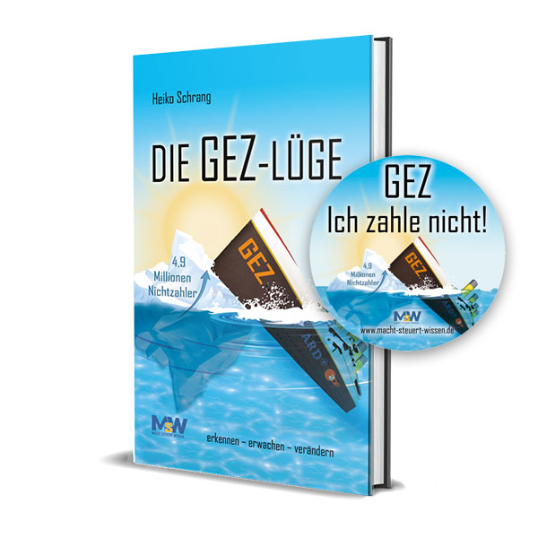 Die GEZ-Lüge (Hardcover) + kostenlosen Aufkleber 